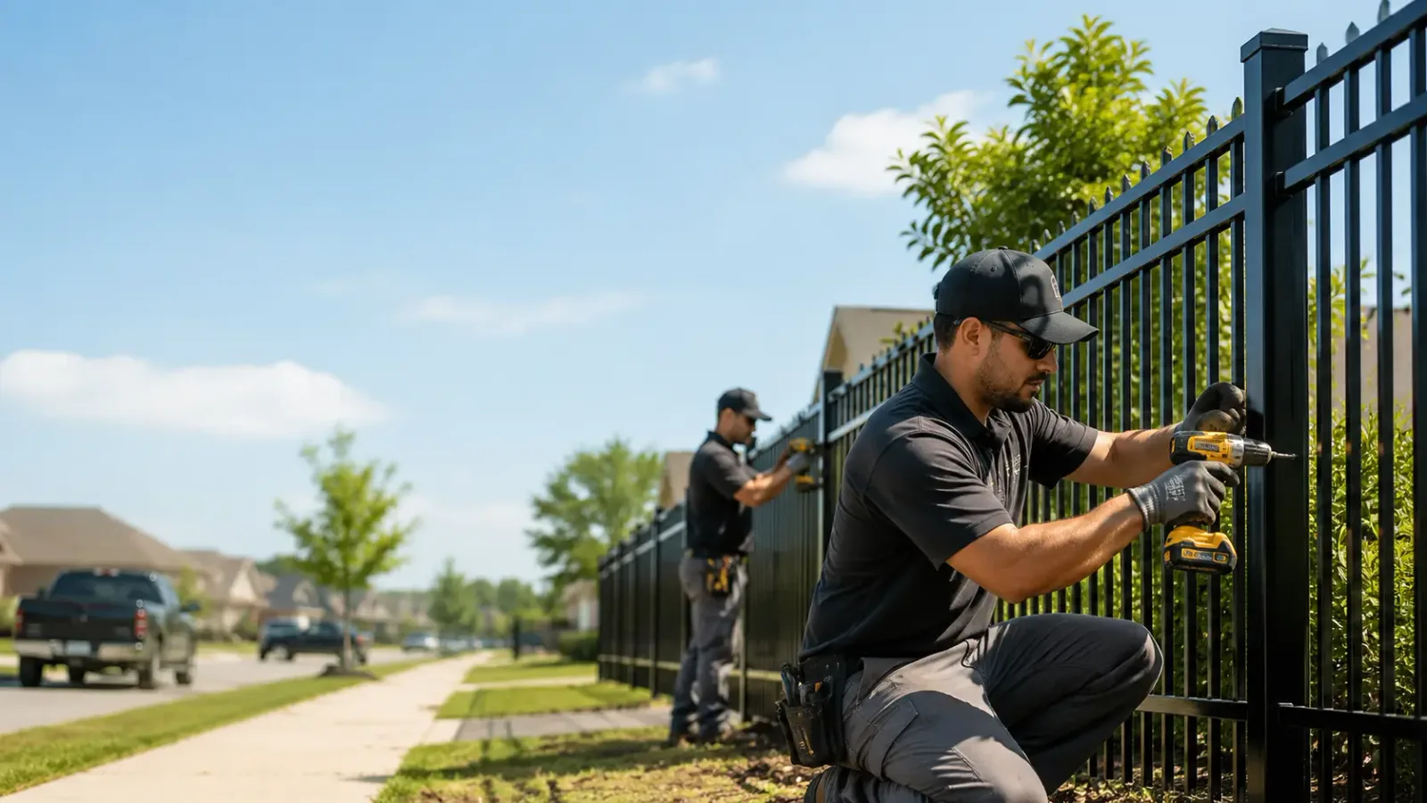 Metal Fence Installation in New Boston, IL
